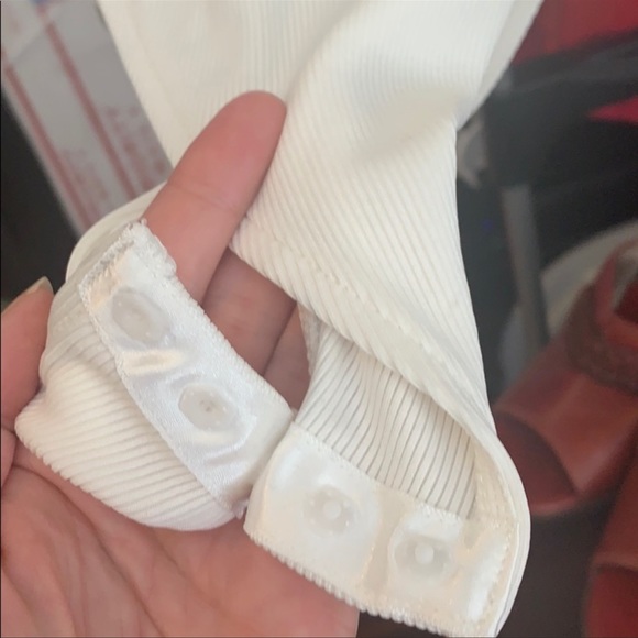 Topshop lace trim strap ribbed bodysuit - Picture 7 of 7